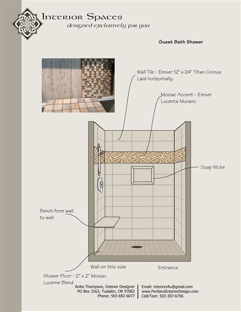 12 x 24 shower tile layout|How to Plan Your Shower Tile Layout